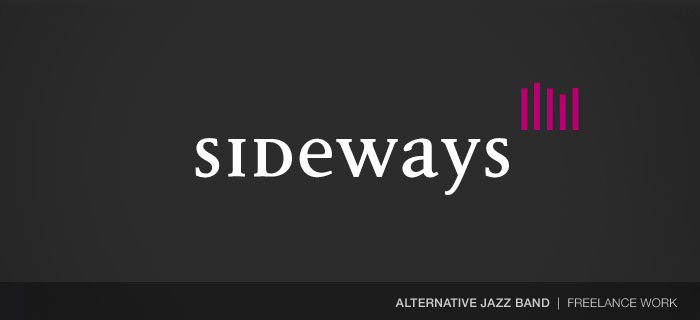 Sideways music band logo